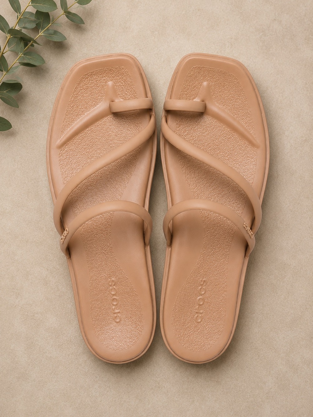 Crocs Women's Kadee Strappy Sandal - Tan